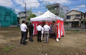 ガレント葛飾鎌倉の地鎮祭1